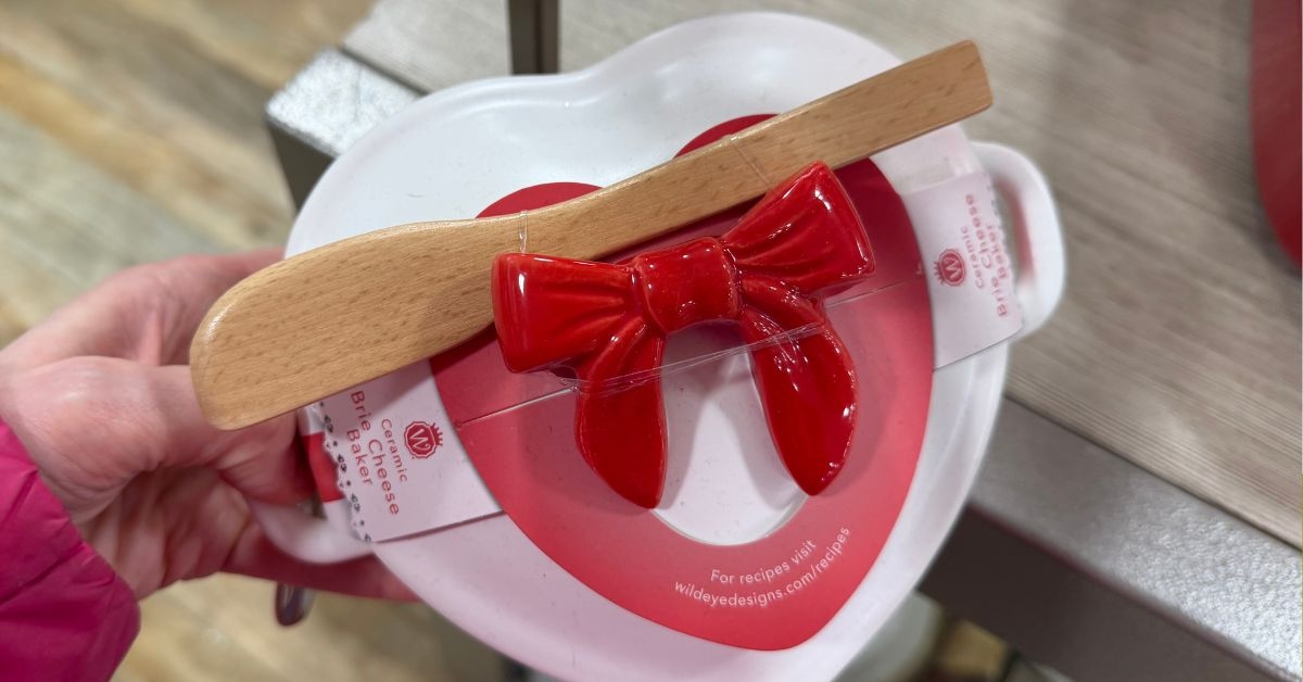 wild eye designs ceramic brie cheese baker