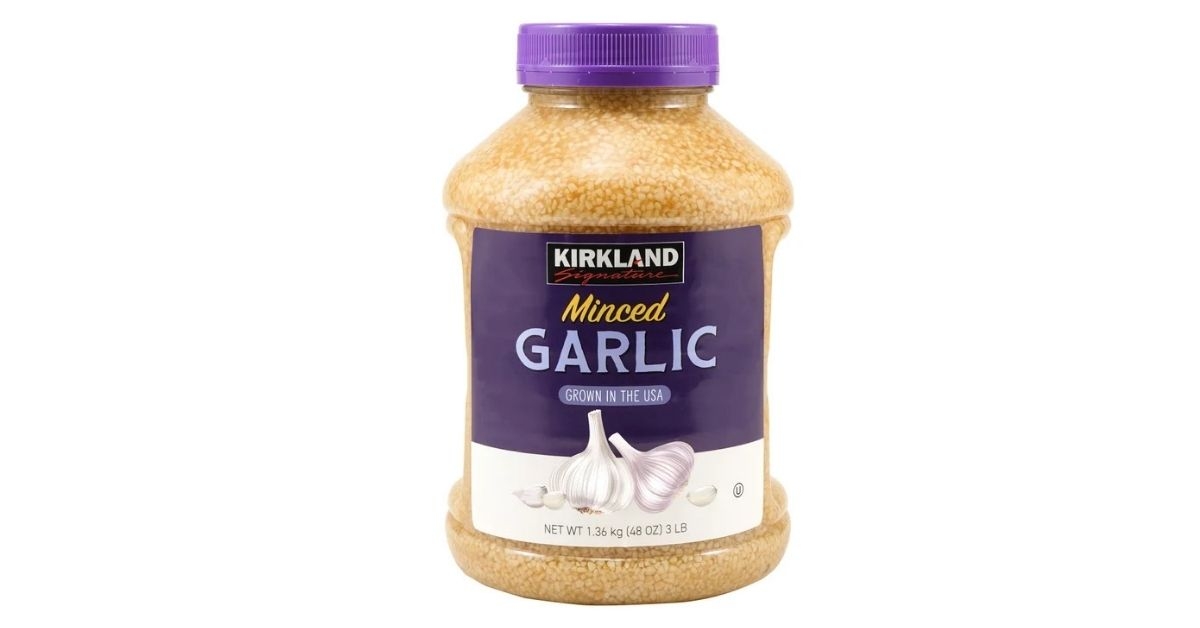 minced california garlic