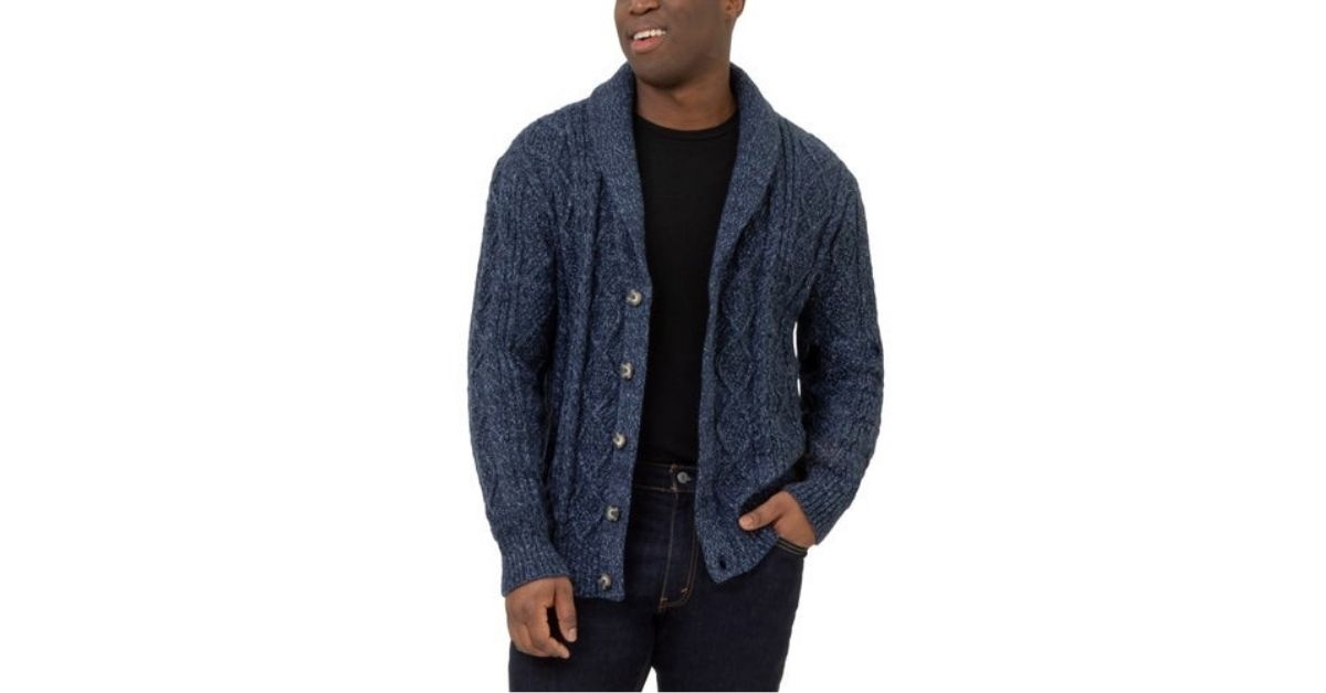 mens cardigan