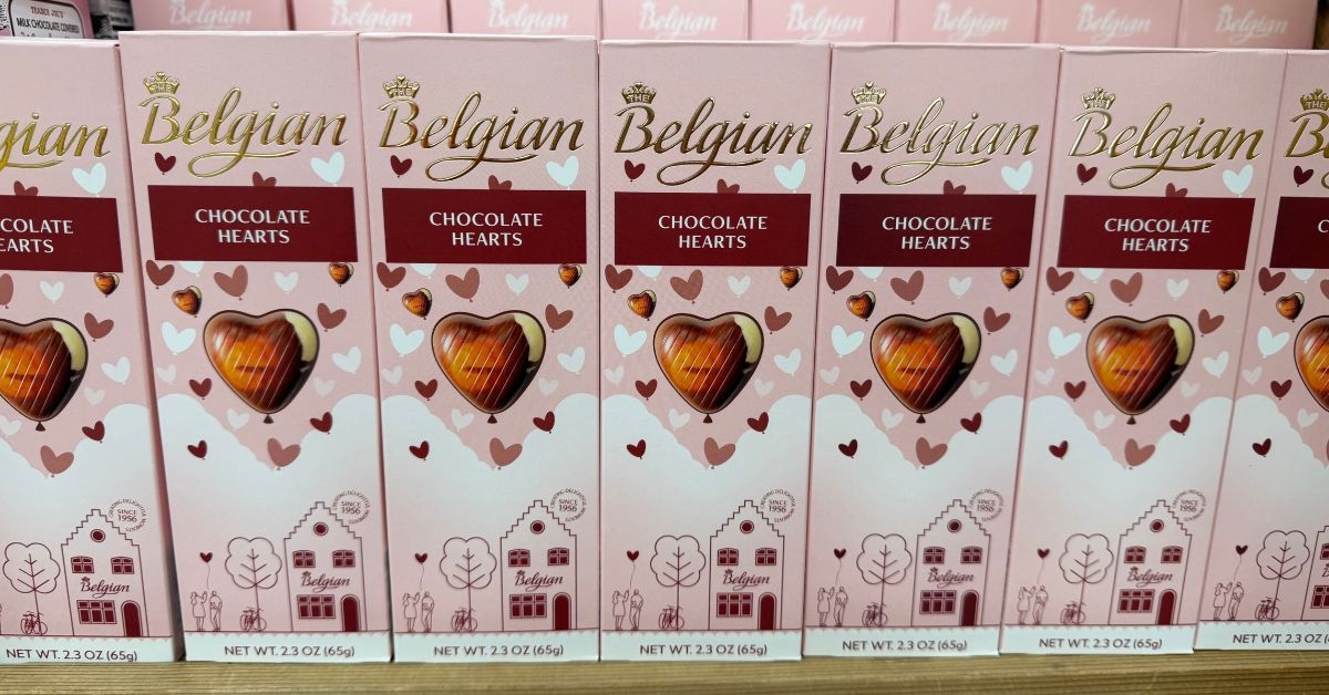 belgian chocolate hearts