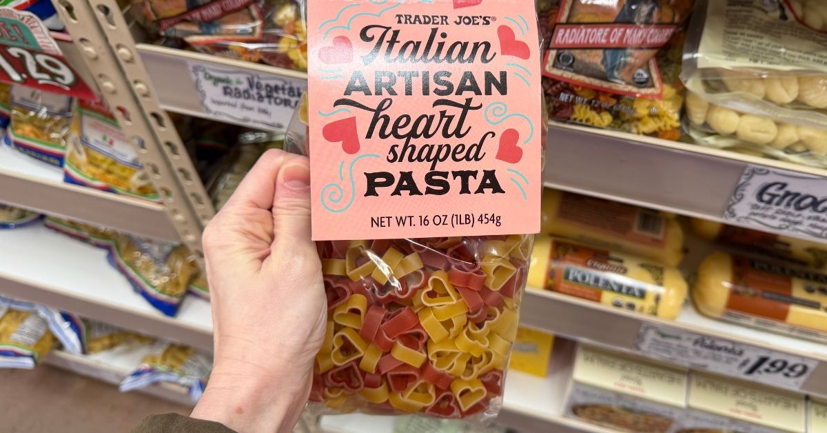 heart shaped pasta
