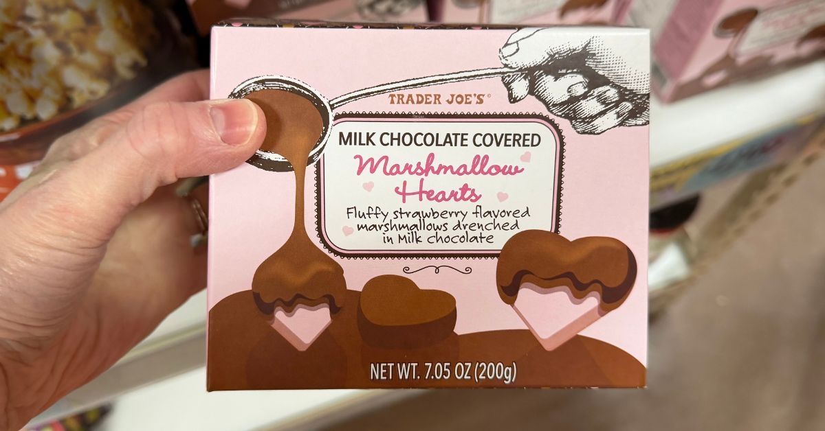 milk chocolate marshmallow hearts