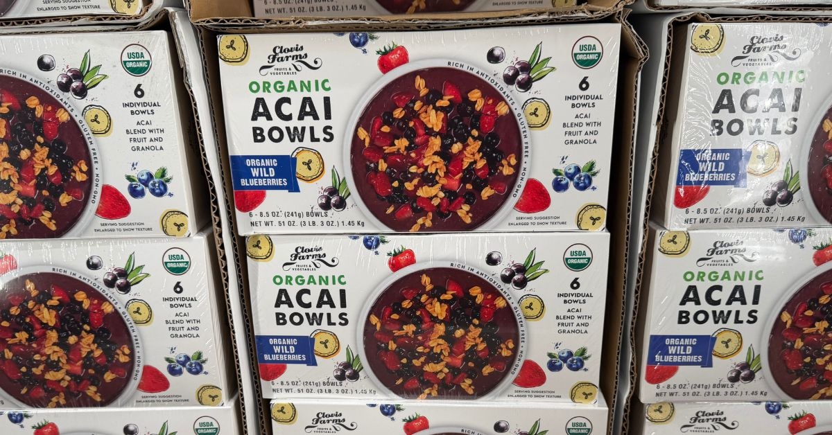 organic acai bowls