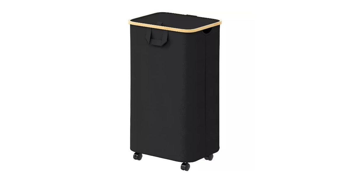 laundry hamper with wheels