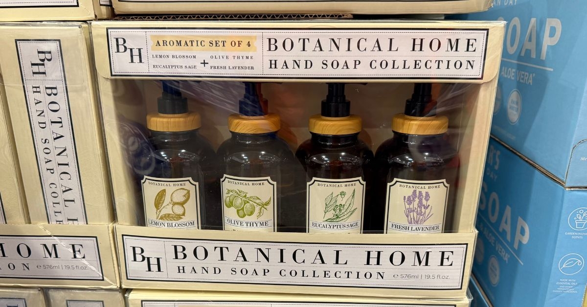 botanical home hand soap