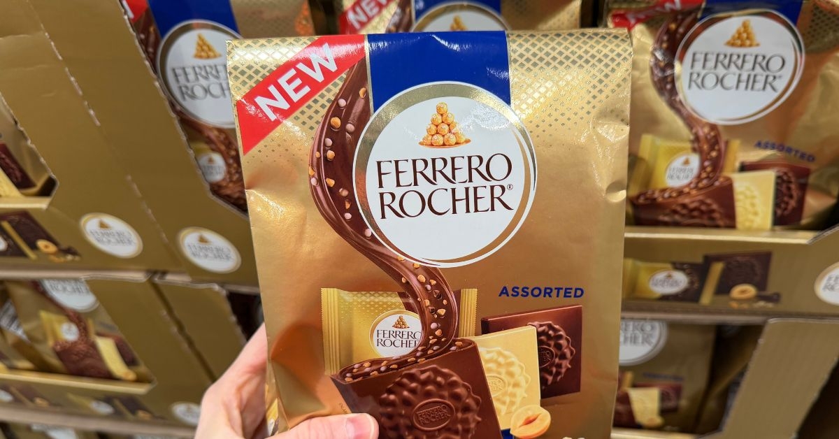 ferrero rocher squares