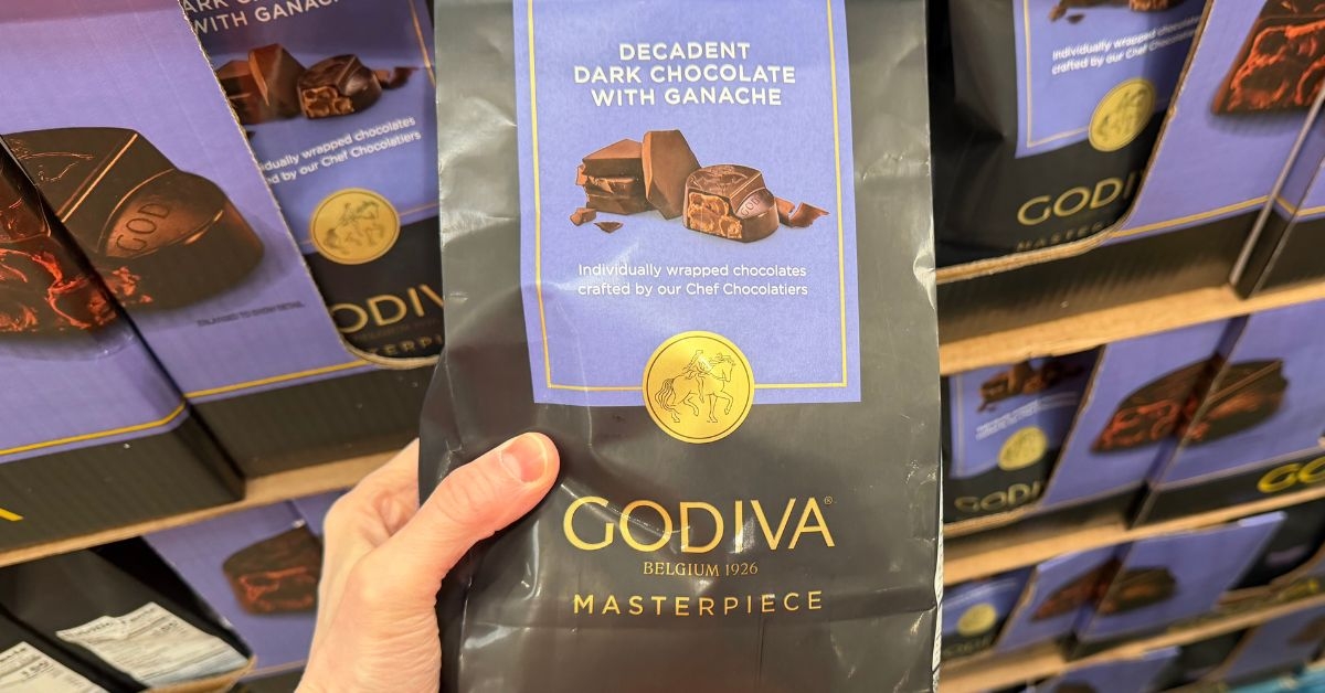 godiva dark chocolate with ganache
