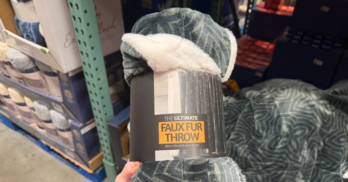 life comfort ultimate plush faux fur throw