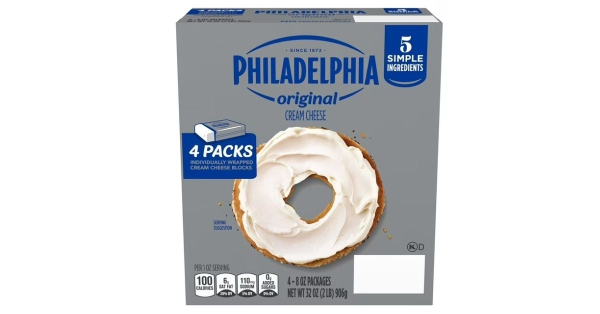 cream cheese blocks