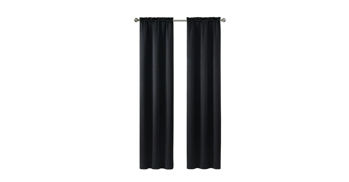 blackout curtain panel pair