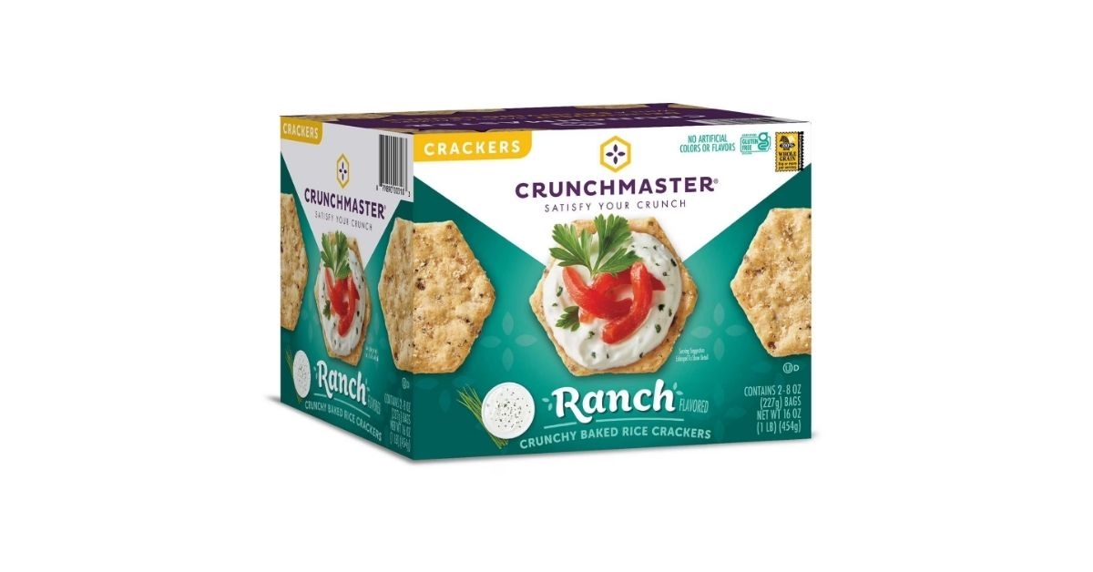 flavored rice crackers
