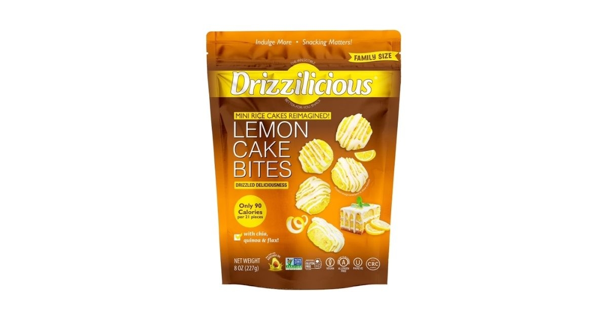 lemon cake mini rice cakes