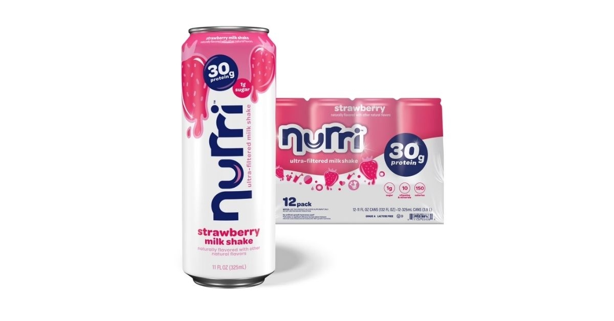 strawberry milk shake