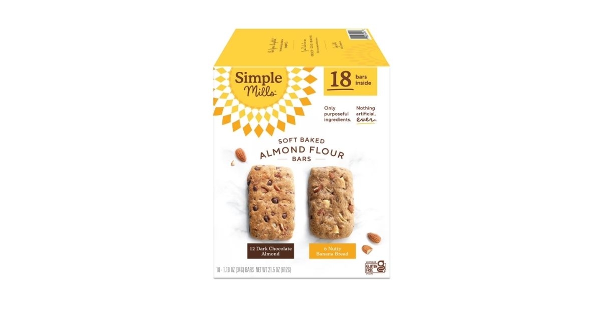 soft baked almond flour bars