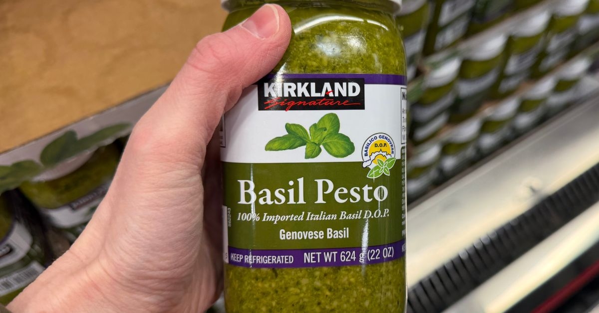 kirkland signature basil pesto
