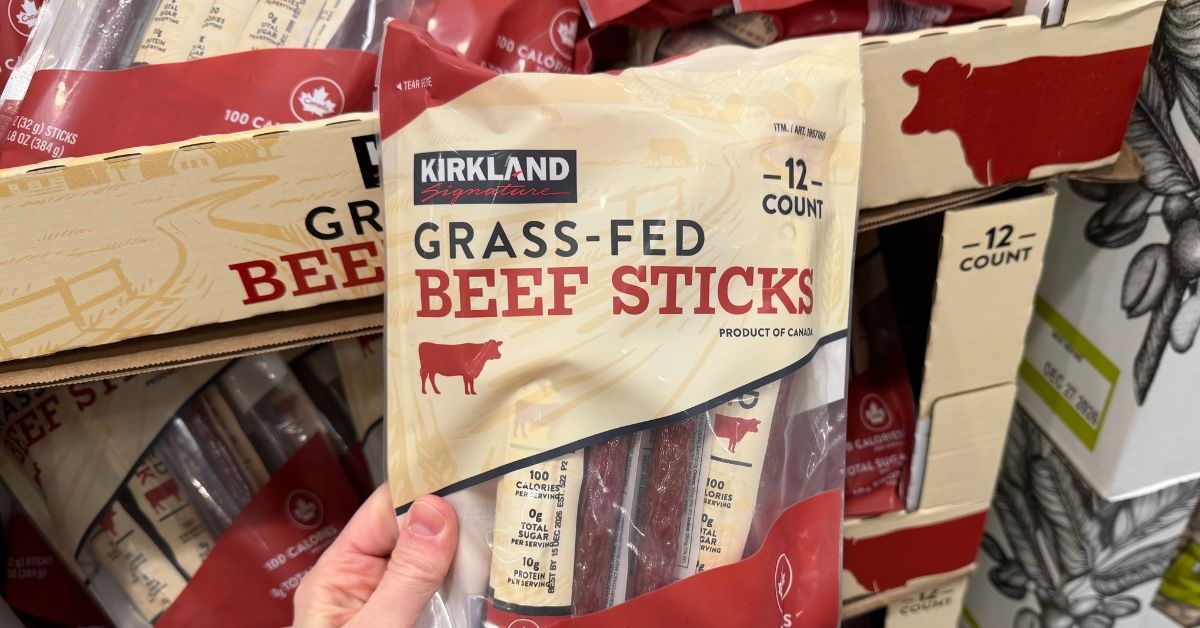 grass fed beef sticks