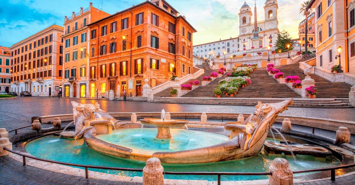 spanish steps in rome