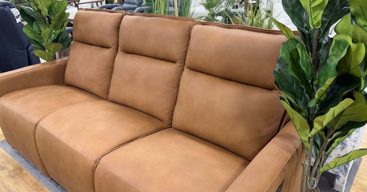 leather italian sofa