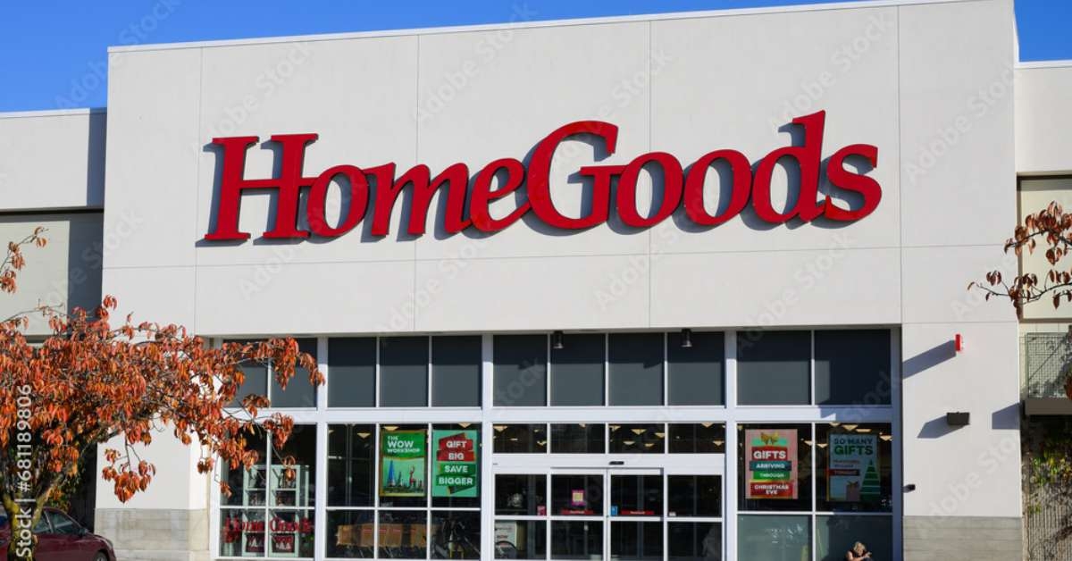 facade of homegoods store location