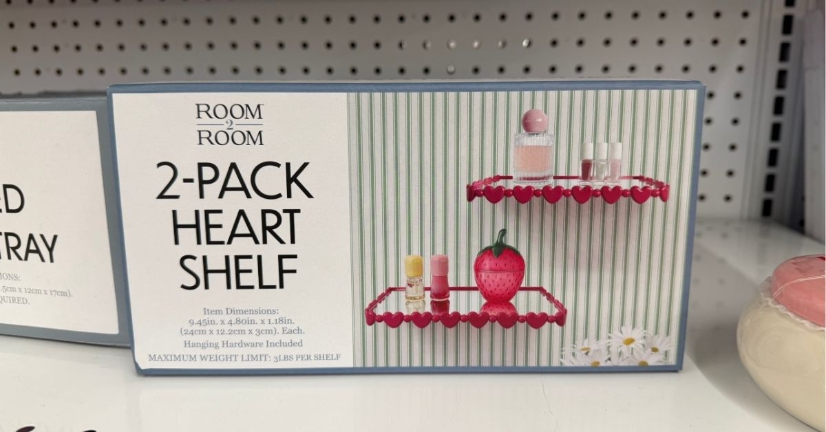heart shelf