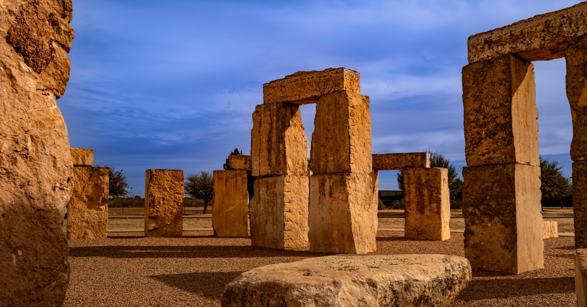 Stonehenge replica of the prehistoric monument