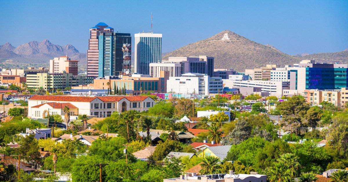 Tucson, Arizona, USA Cityscape