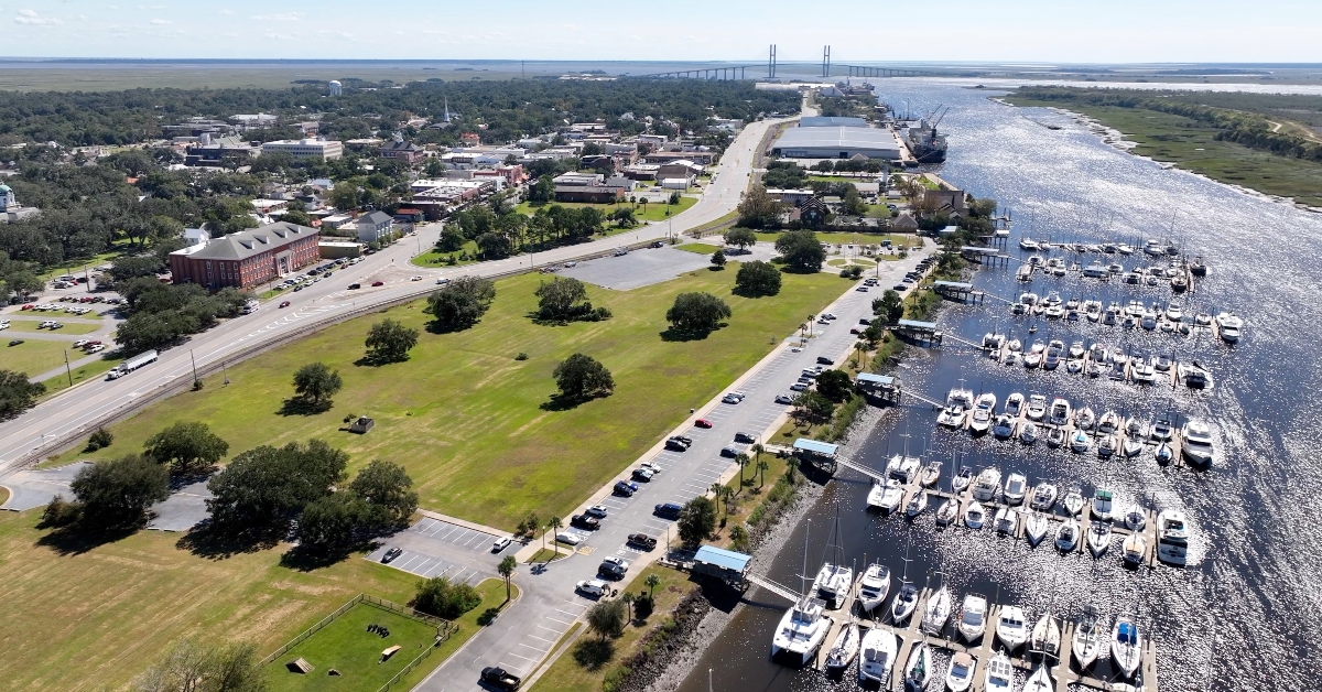 southern coastal city brunswick georgia