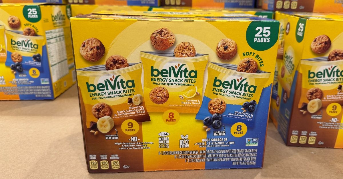 belvita energy snack bites