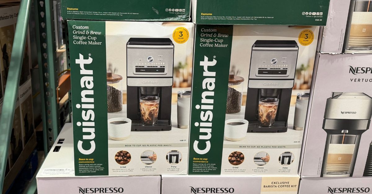 single cup coffee maker