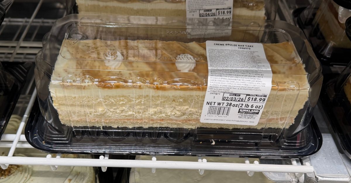 creme brulee bar cake