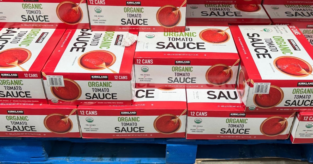 organic tomato sauce
