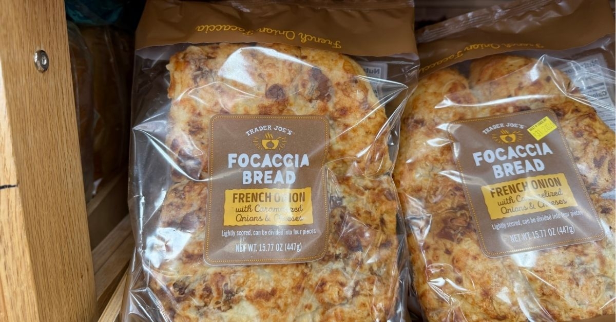 onion focaccia bread