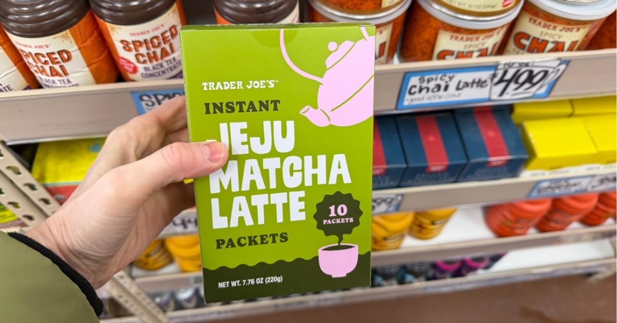 jeju matcha latte packets