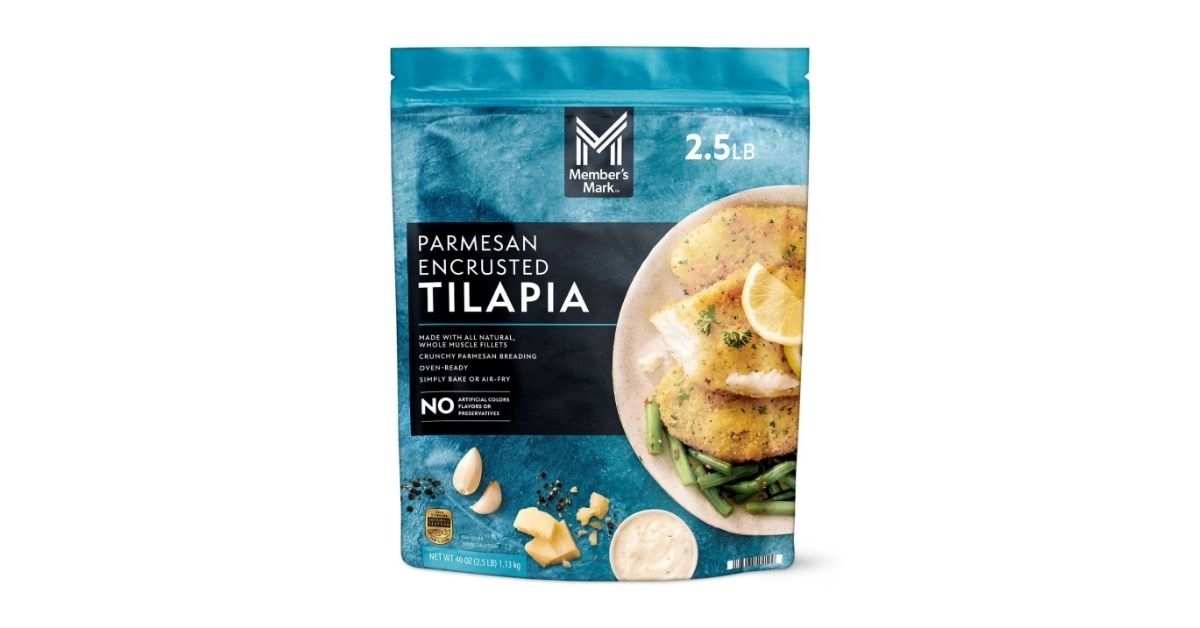 members mark parmesan crusted tilapia