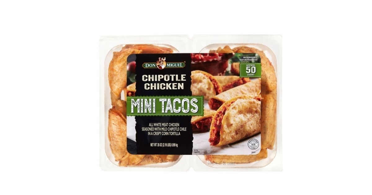 chipotle chicken mini tacos