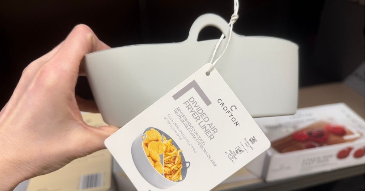 crofton divided air fryer liner