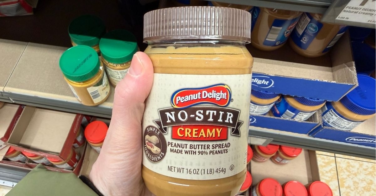 no stir creamy peanut butter