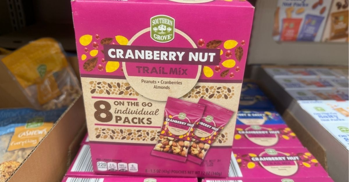 southern grove cranberry trail mix