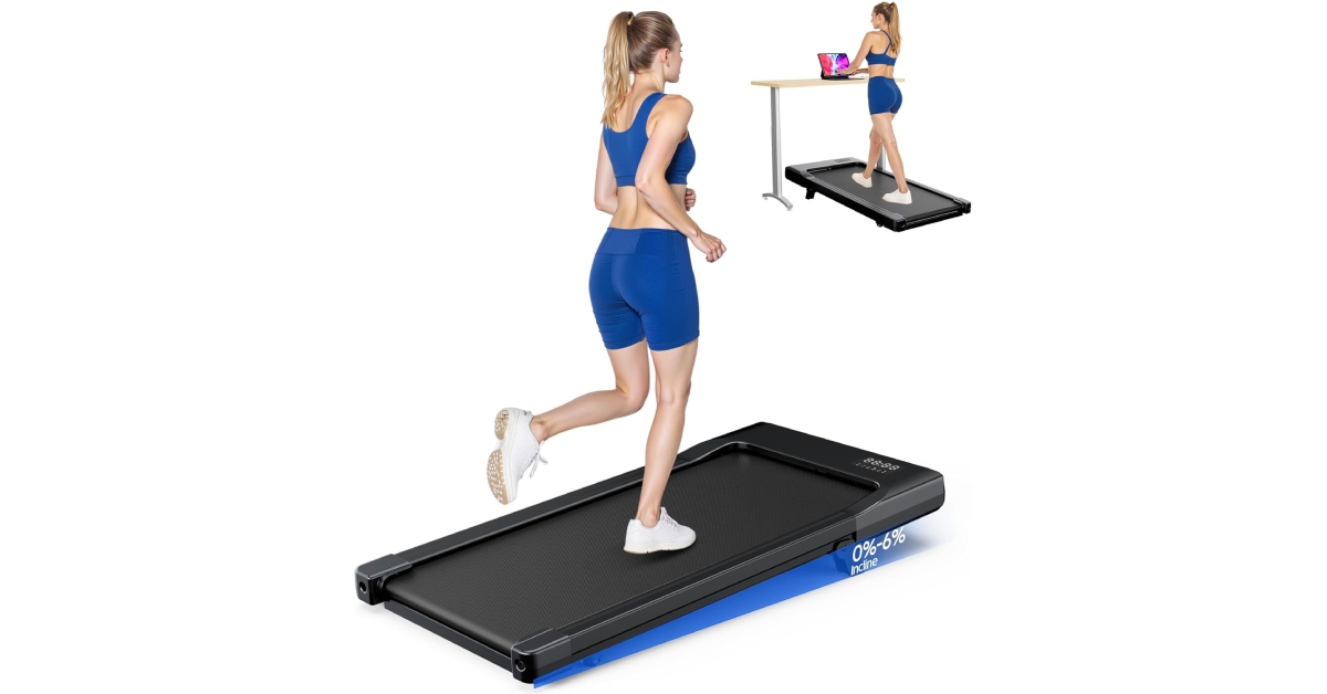 superun walking pad with incline
