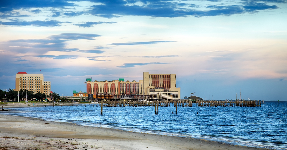 Biloxi, Mississippi, casinos and buildings