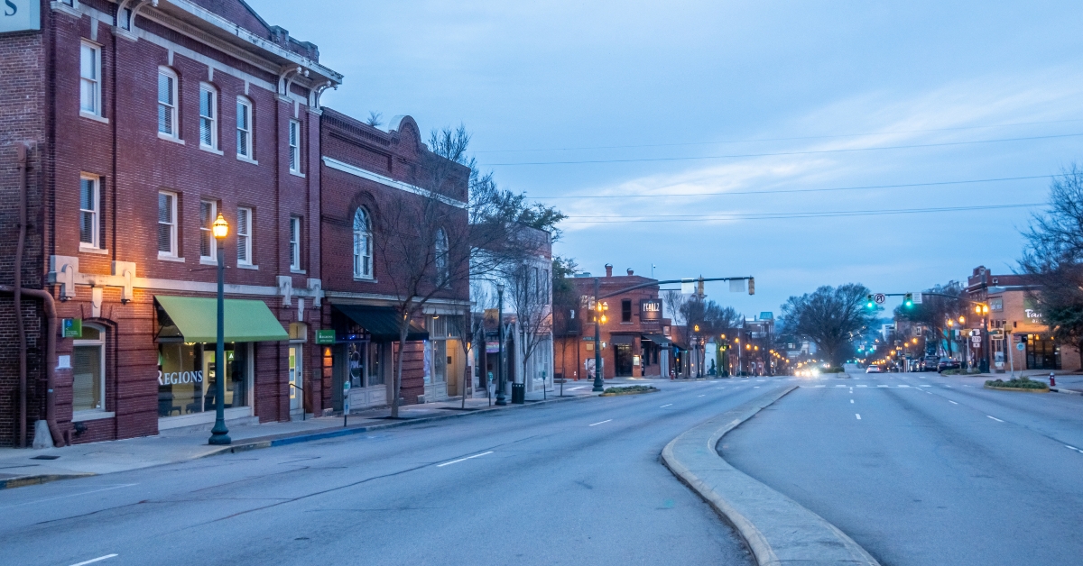 columbia south carolina city street scenes