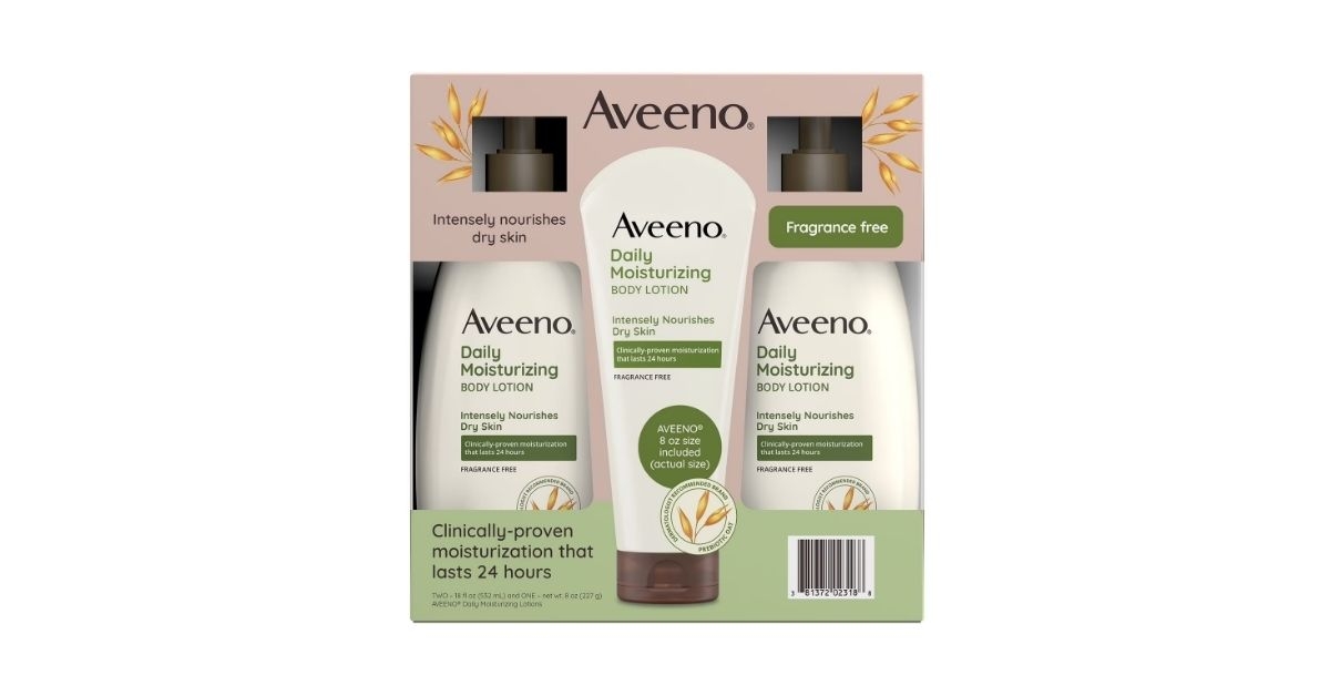 daily moisturizing body lotion set