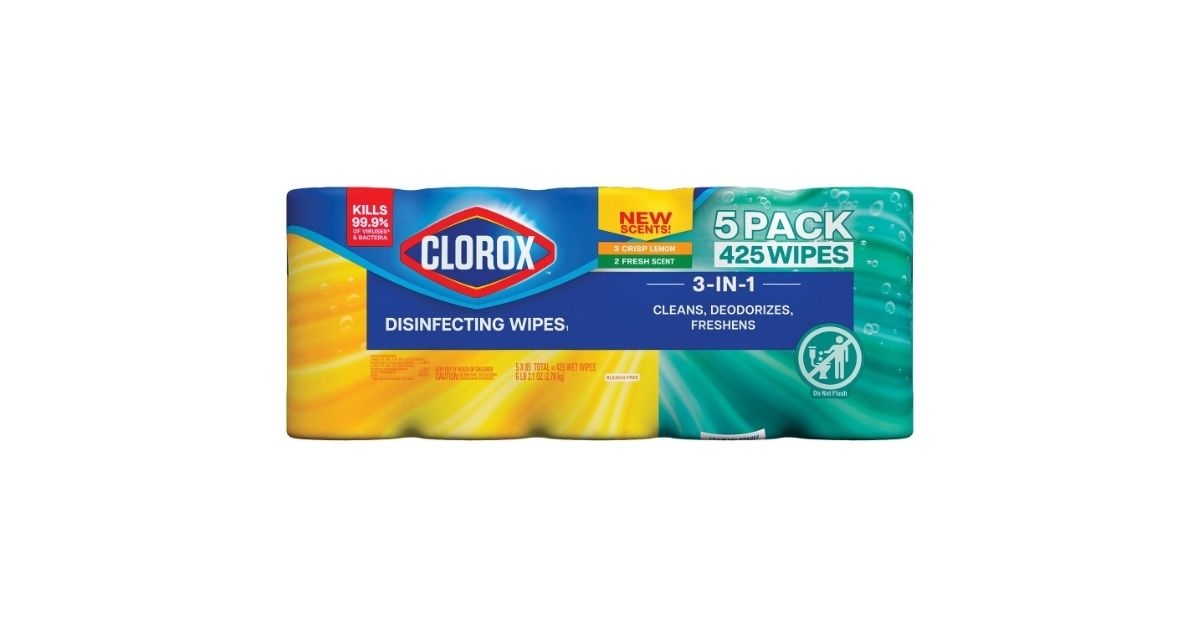 clorox disinfecting wipes