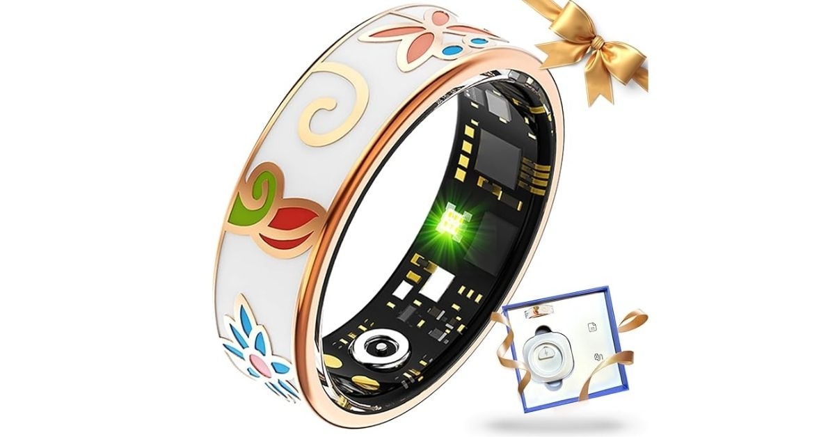 Smart Ring Health Tracker 