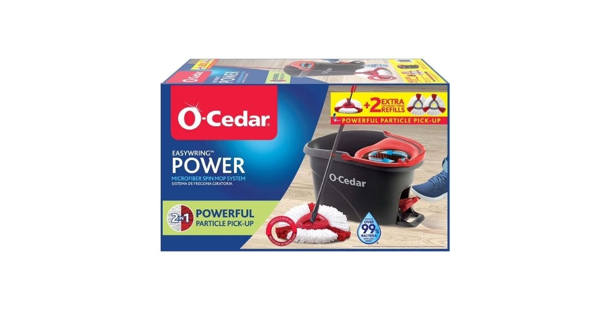 O Cedar Power Microfiber Spin Mop System