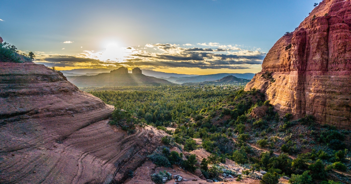 Sunset in Sedona Arizona