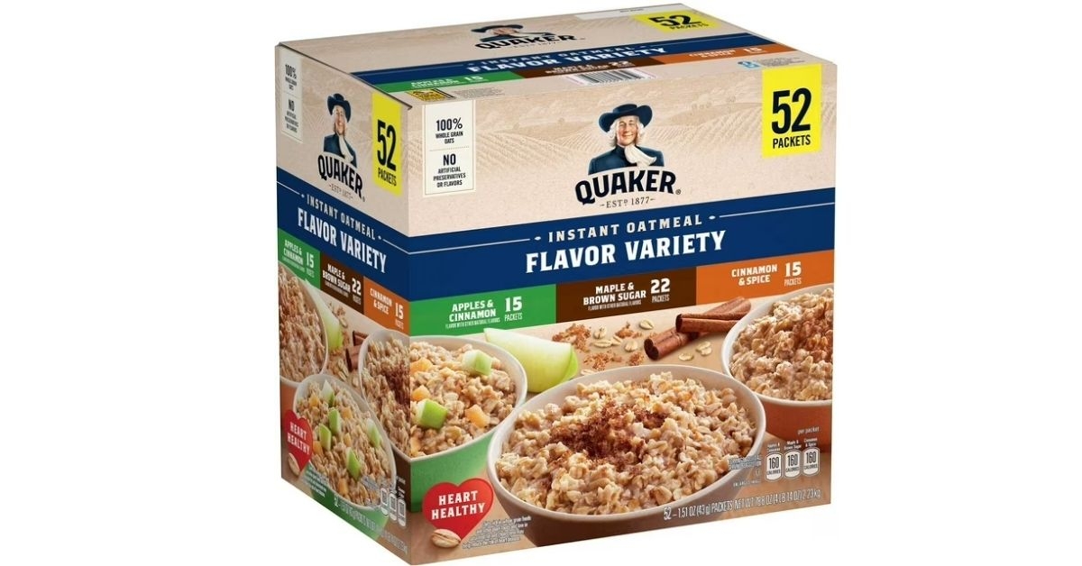 quaker instant oatmeal