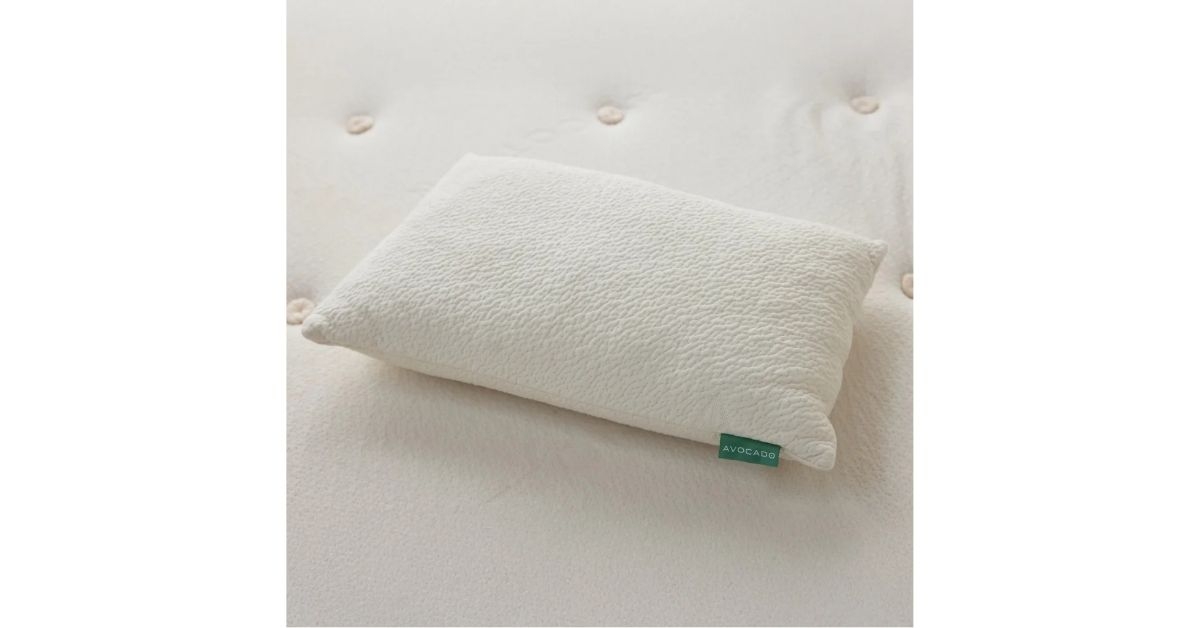 avocado organic pillow