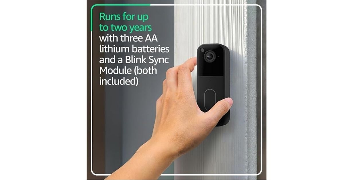 blink video doorbell