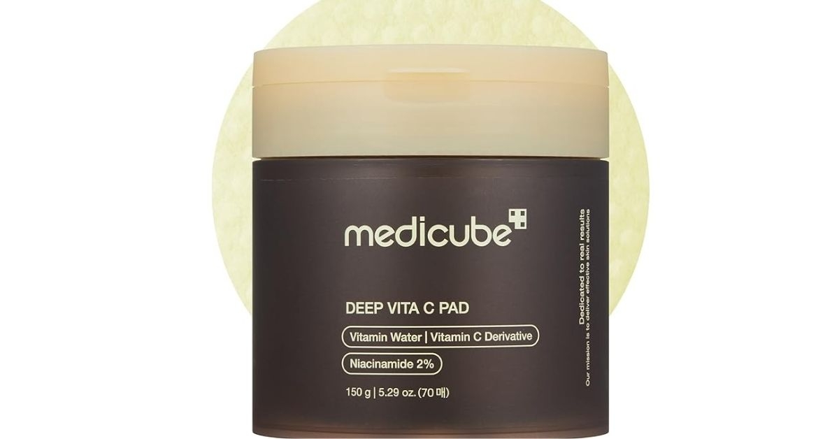 medicube toner pads deep vita c